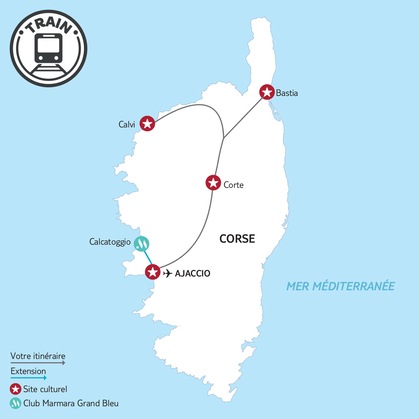 Itinéraire du circuit