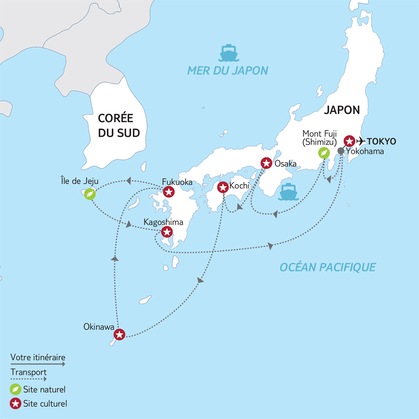 Itinéraire du circuit