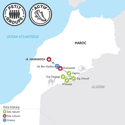 Itinéraire du circuit