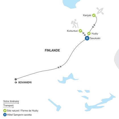 Itinéraire du circuit