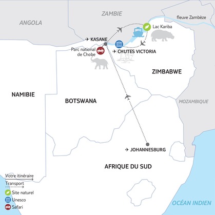 Itinéraire du circuit