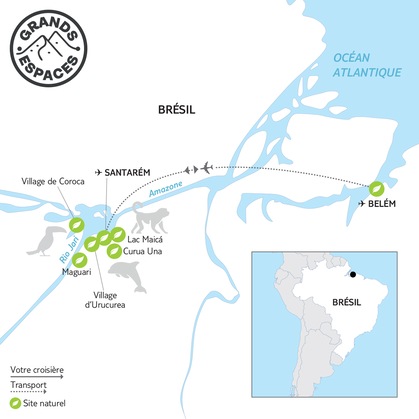Itinéraire du circuit
