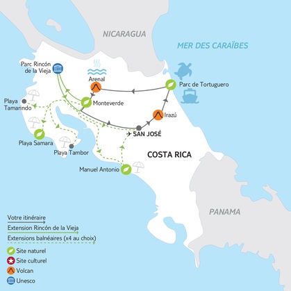 Itinéraire du circuit
