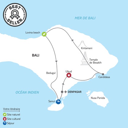 Itinéraire du circuit 