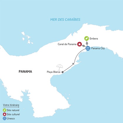 Itinéraire du circuit