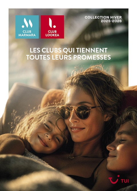 Brochure TUI Clubs Collection Hiver 2025/2026