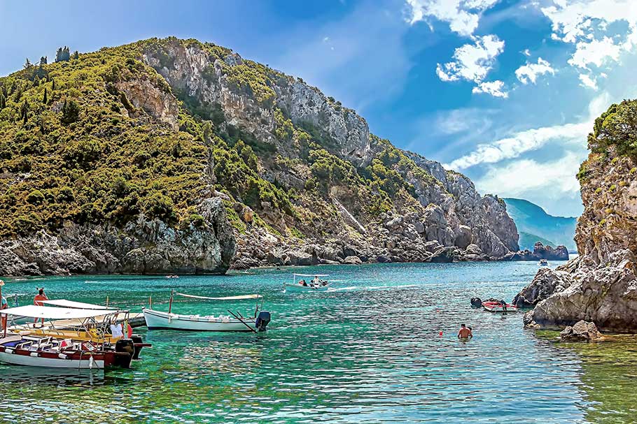 Vol Corfou - Paleokastritsa - TUI